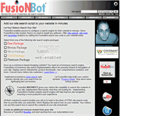 Tablet Screenshot of fusionbot.com